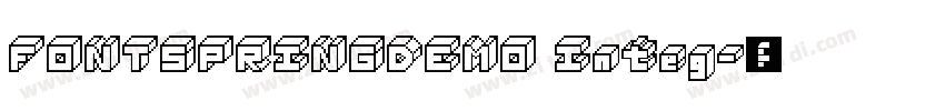 FONTSPRINGDEMO Integ字体转换